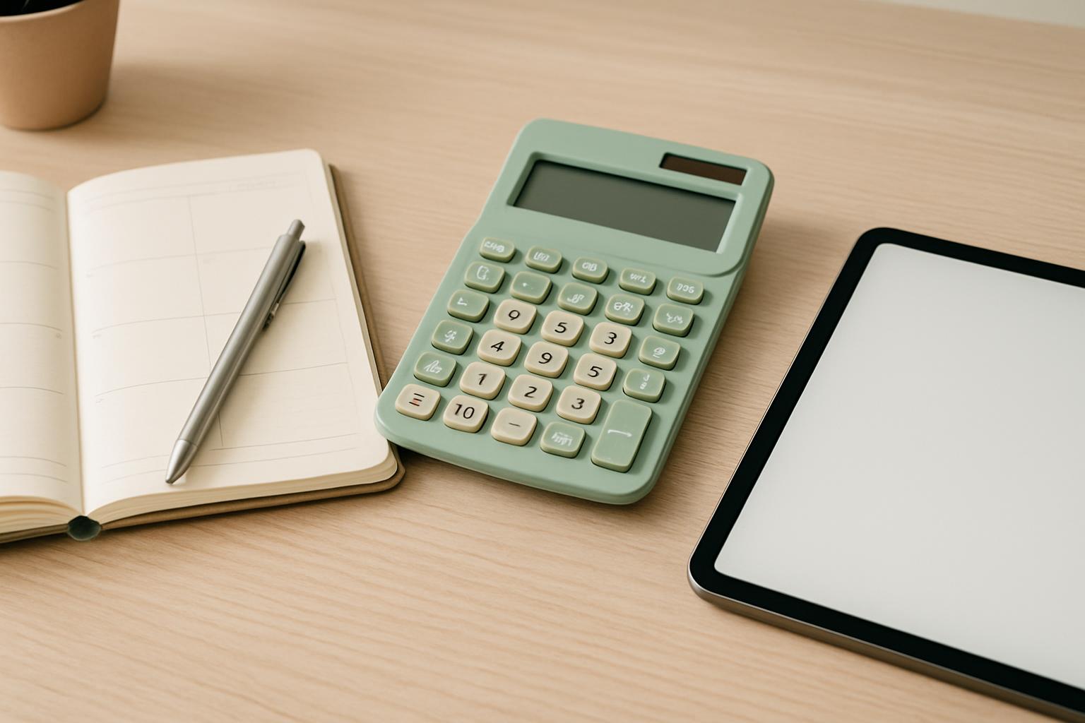 calculadora de gastos mensais