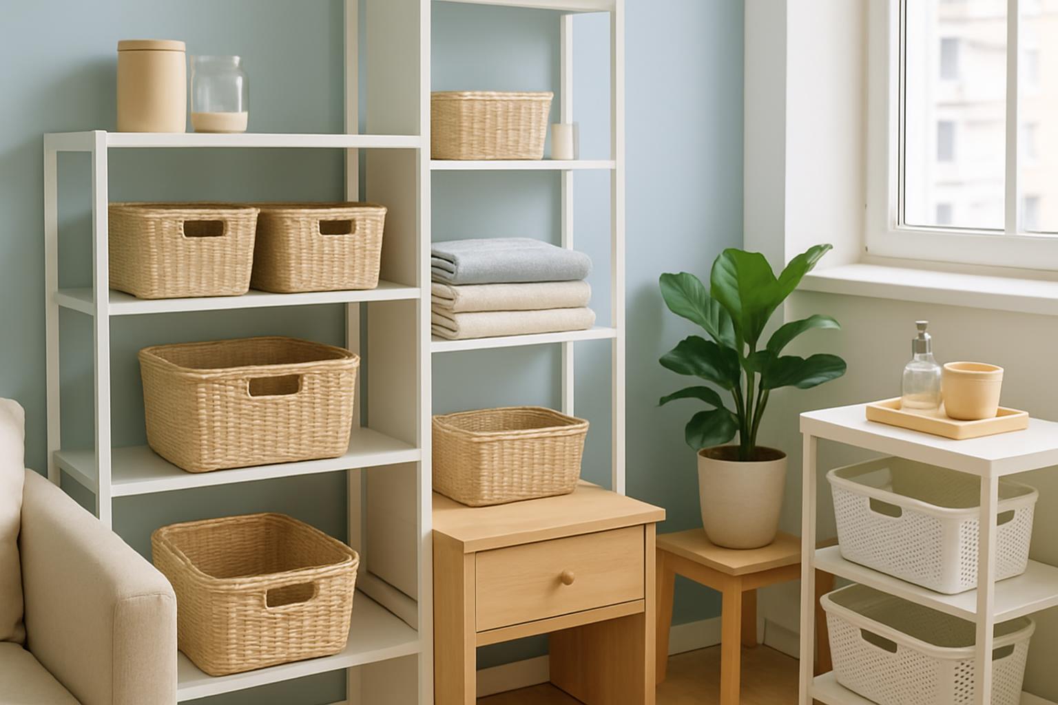 organização casa pequena econômica