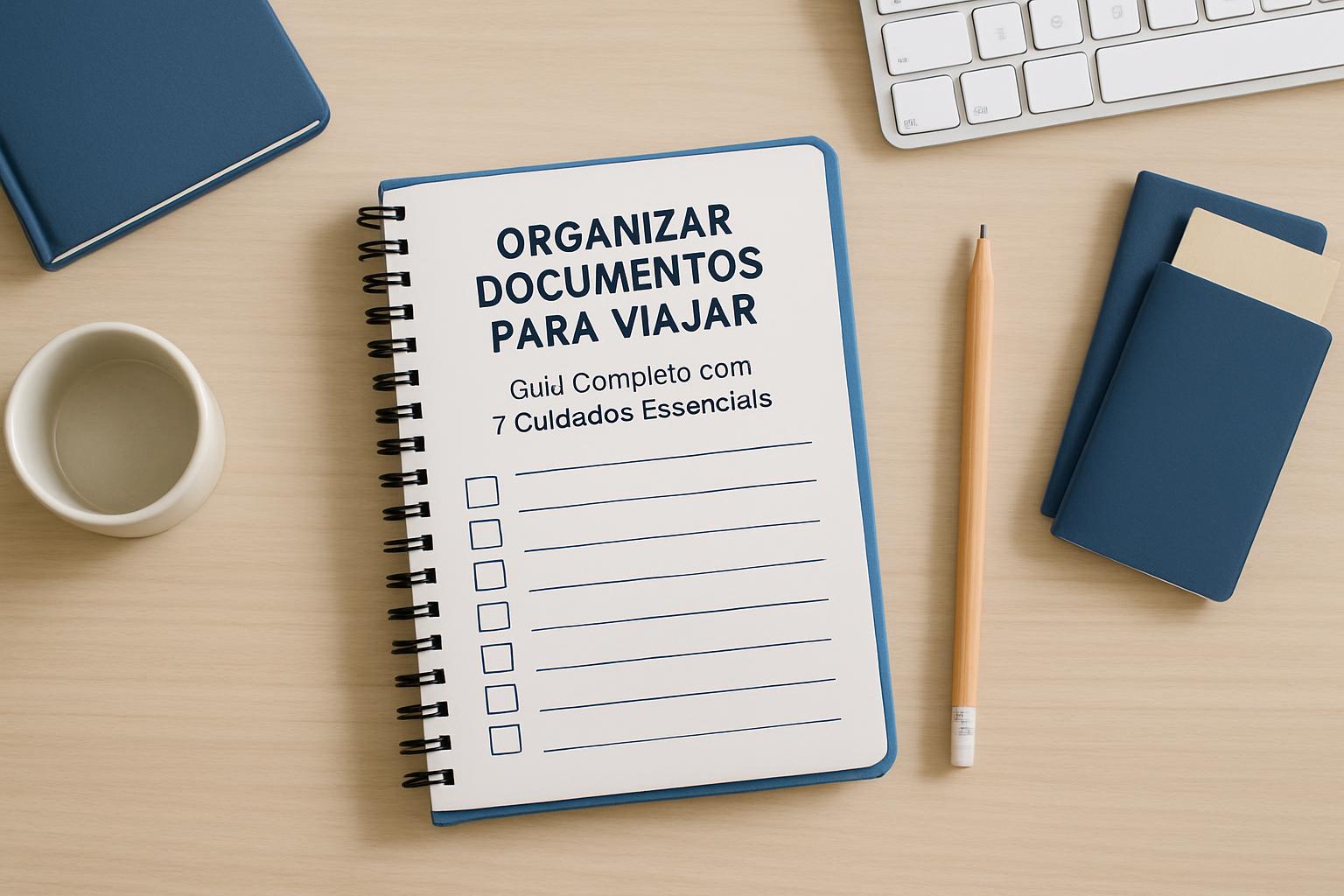 organizar documentos para viajar